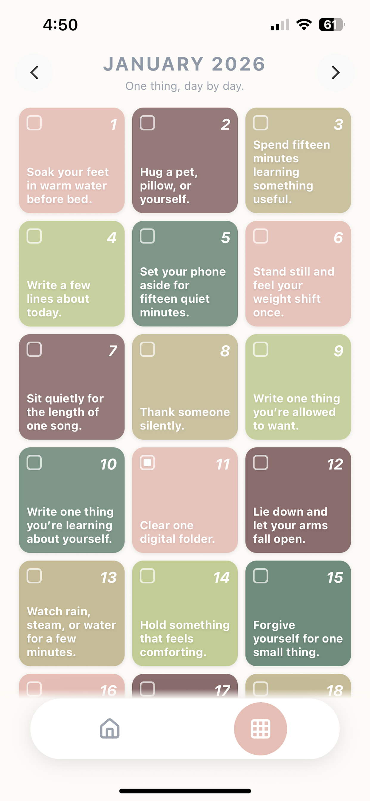 One thing a day – daily pause screenshot 7