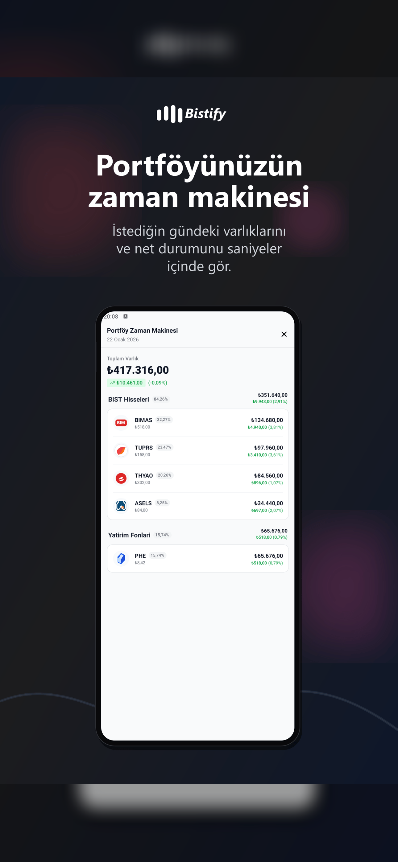 Bistify - BIST Portföy Takibi