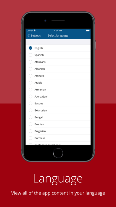 App screenshot