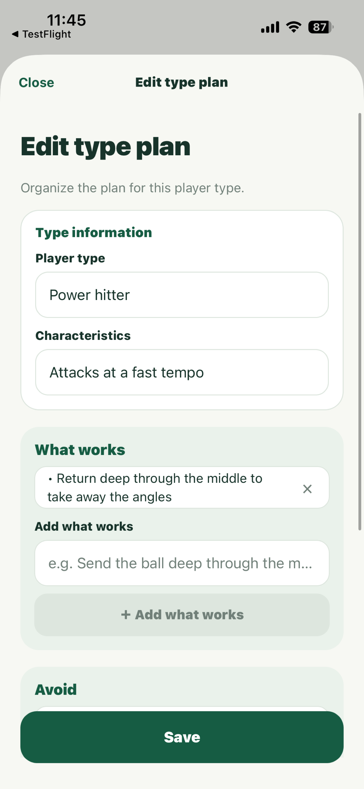 FORMULA: Tennis Playbook screenshot 10