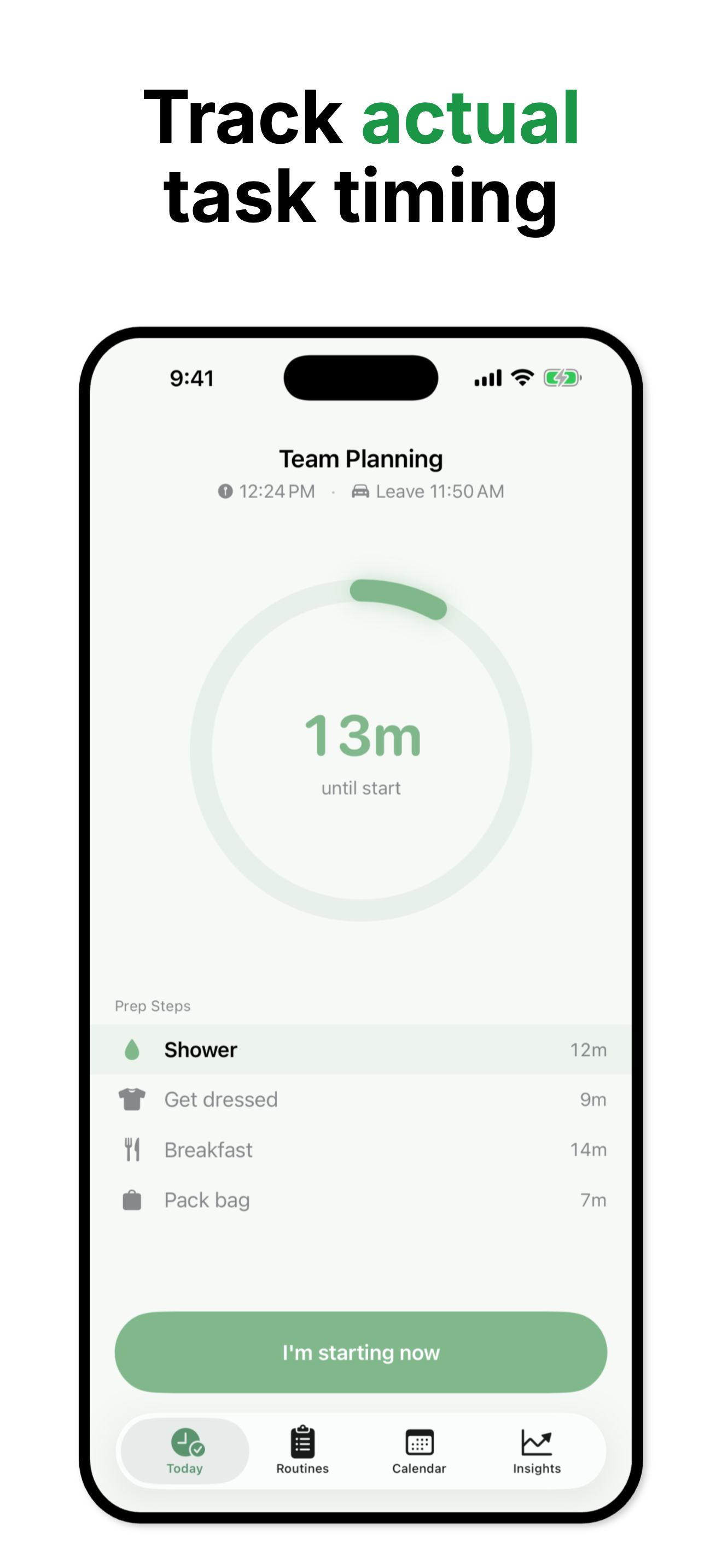 Prep Clock: Backward Timer screenshot 4