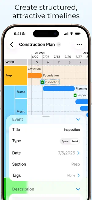 TimeStory: Timeline Maker screenshot 1