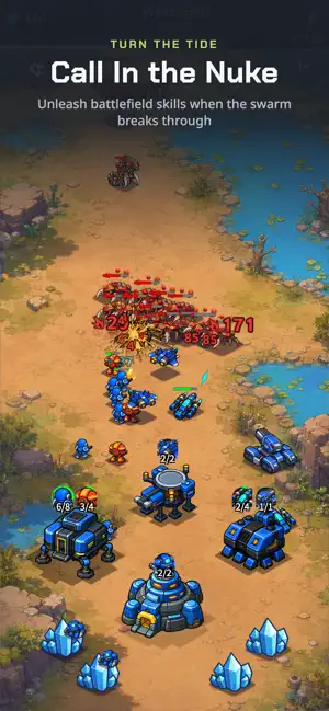 Alien Defense: Space Tower RTS screenshot 2