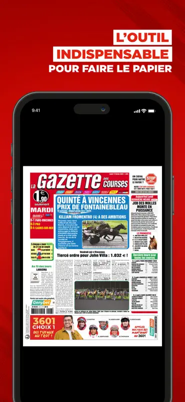 La Gazette des Courses: quinté screenshot 5 of 6