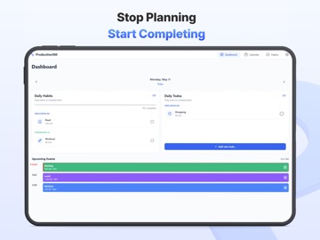 Productive360°: Day Planner iPad screenshot
