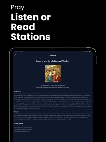 Stations Of The Cross iPad screenshot