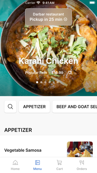 App screenshot