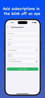 Subscriptions & Bills Tracker screenshot 3