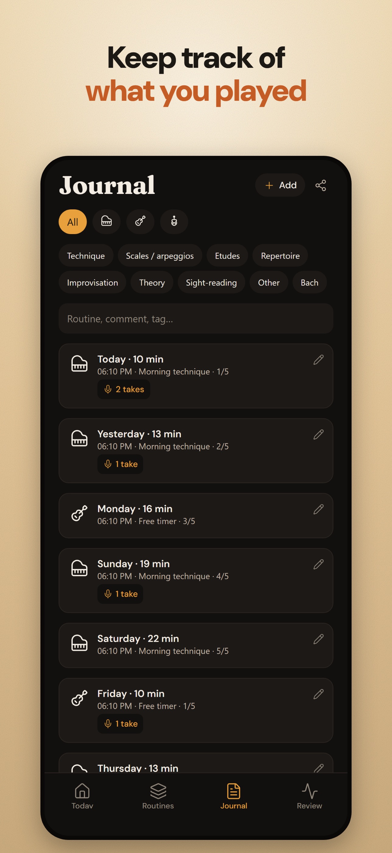 Screenshot 6 of Ritora: Practice & Metronome