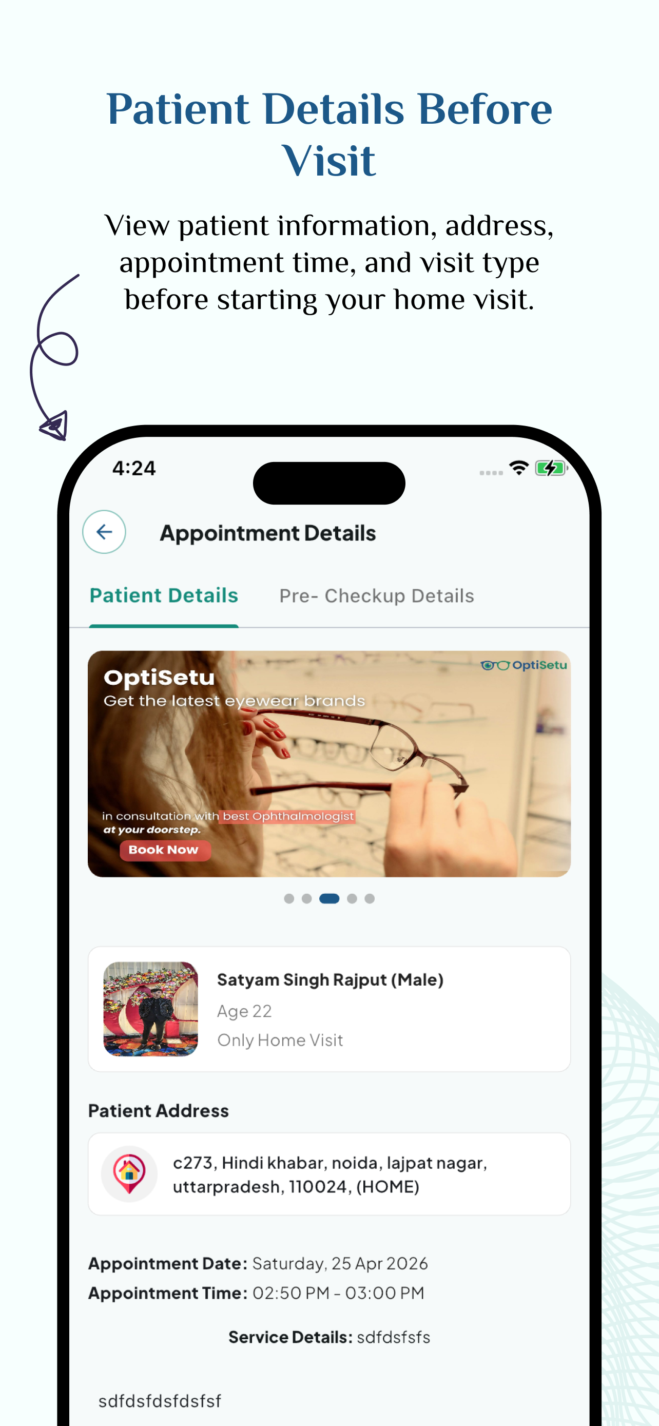 EyeSetu Optometrist screenshot 3
