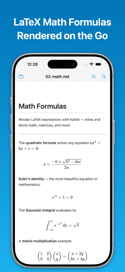 #2. MDViewer — Quick Markdown (iOS) By: Crocopliers
