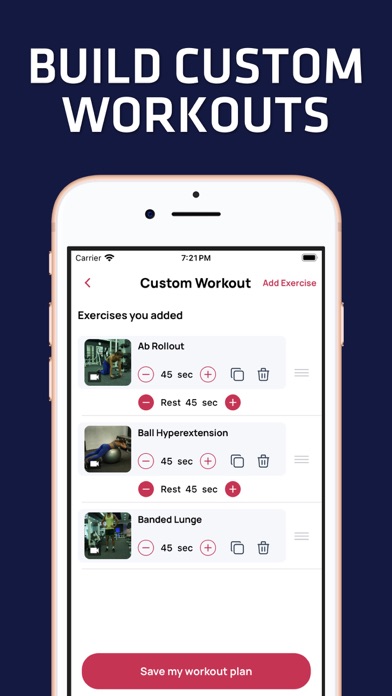 Women's Home HIIT Workout Plan Screenshot