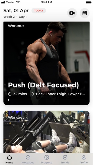 Men Women Fitness Screenshot