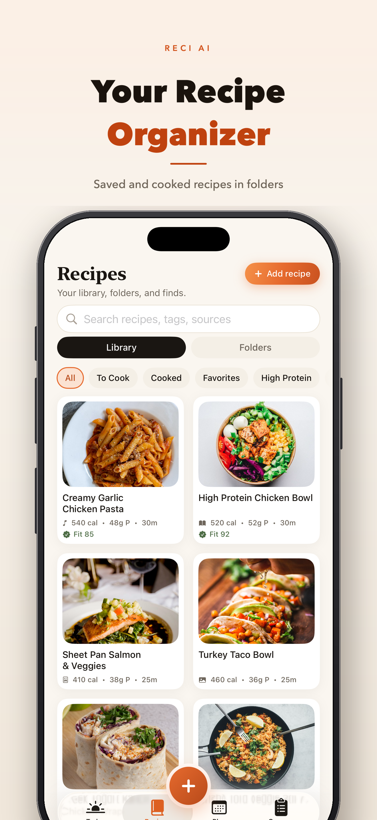 Reci AI: Recipe Saver & Cook