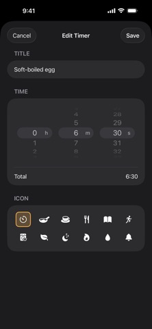 Egg Timer: Kitchen Timers Screenshot 4 of 4