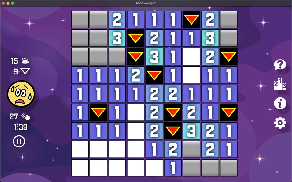 #4. Minesweeper (macOS) Av: fishdog.net