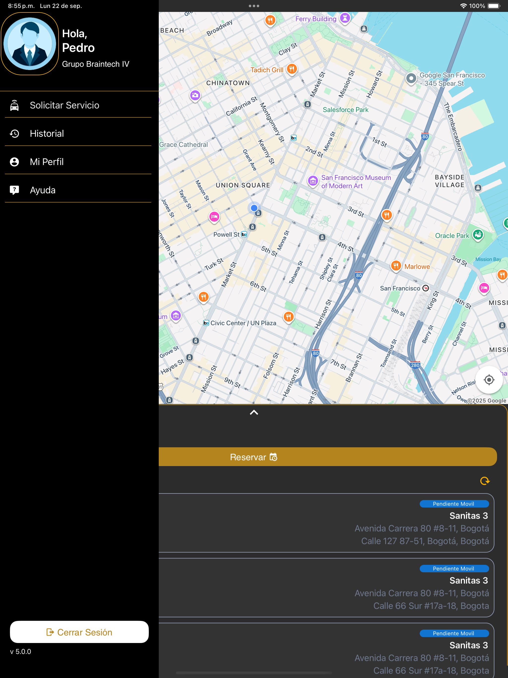 1Car Pasajero screenshot 10