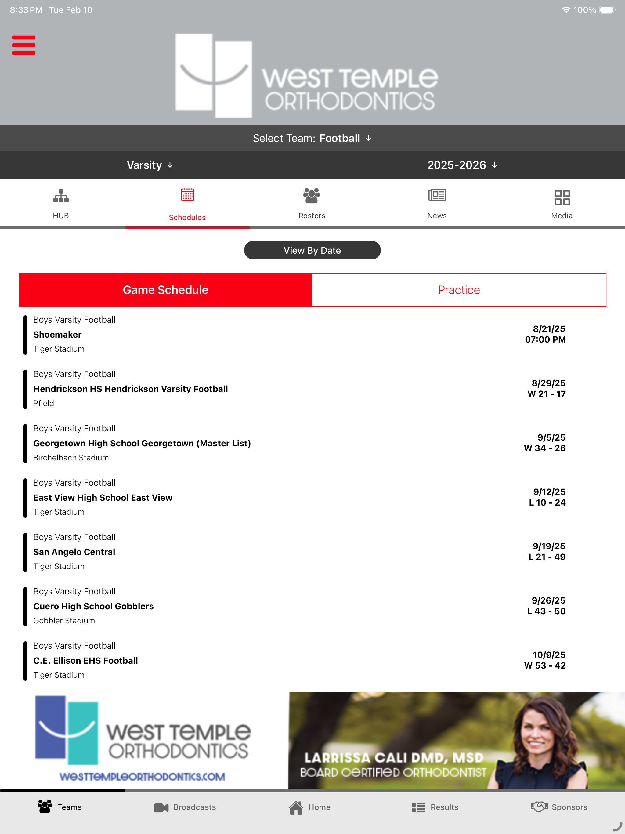 Belton ISD Athletics screenshot 14