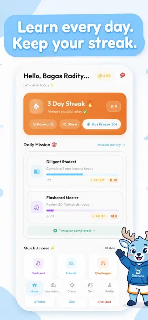 Deerank: AI Study Companion screenshot 1