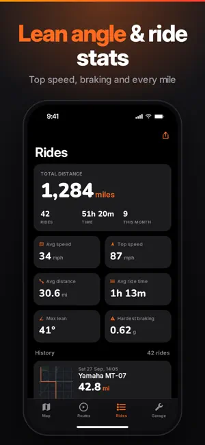 RideOuts: Motorcycle GPS screenshot 3