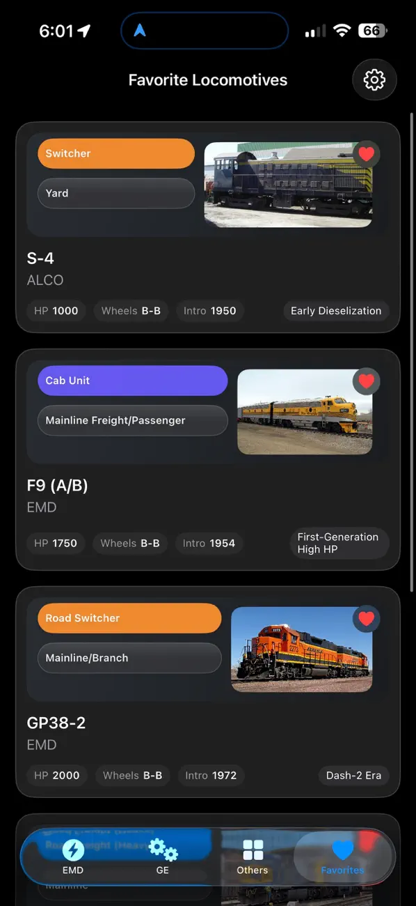 #4. RailRoster (iOS) Ved: Josh Fenton