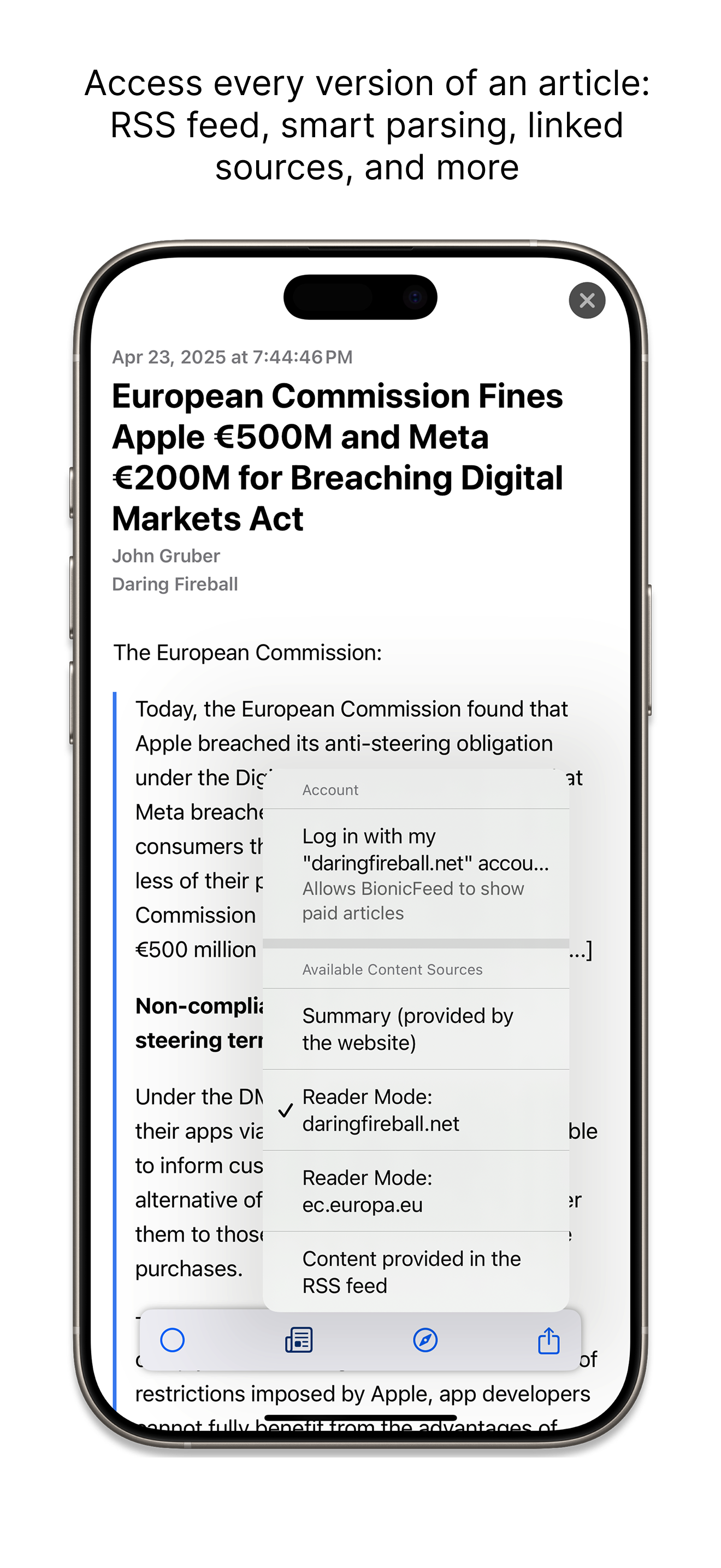 BionicFeed screenshot 5