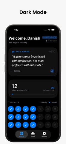 Stoic Reflection: Daily Quotes Screenshot 2 of 9