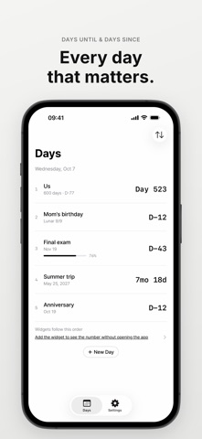 Day: Days Until & Days Since screenshot 1