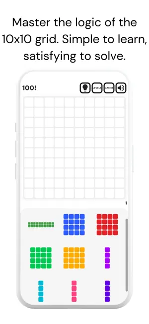 100!: Perfect Fit Game screenshot 1