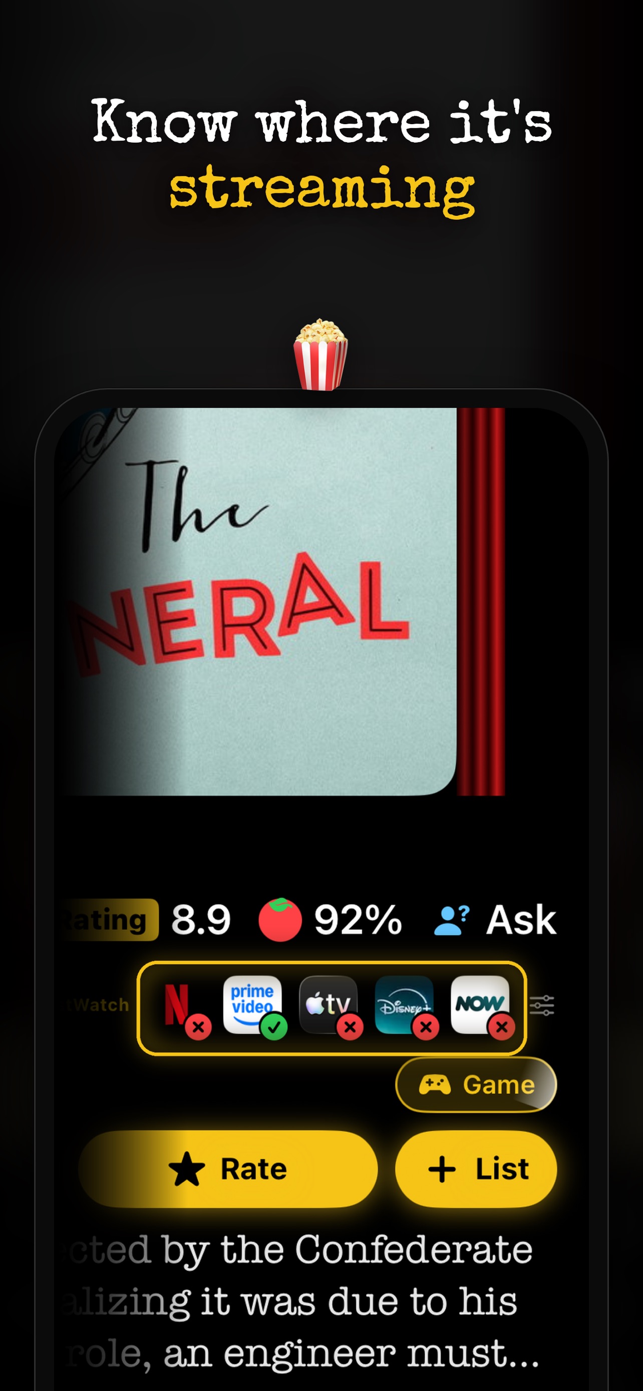 Screenshot 2 of FilmFeed App