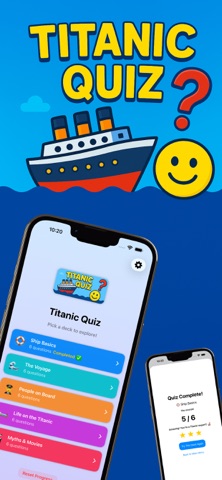 Titanic Quiz screenshot