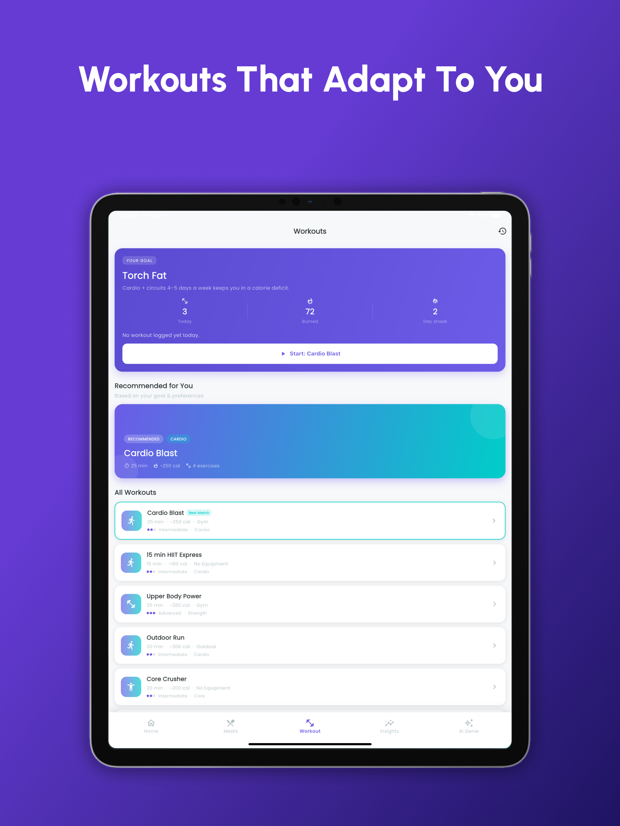 AI Workout Planner & Tracker screenshot 12