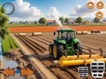 Tractor Simulator Farming 2024 iPad screenshot