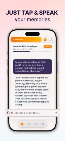 Thymo: Write Your Life Story screenshot