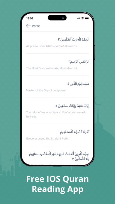 5 Verses - Daily Quran Alert Screenshot