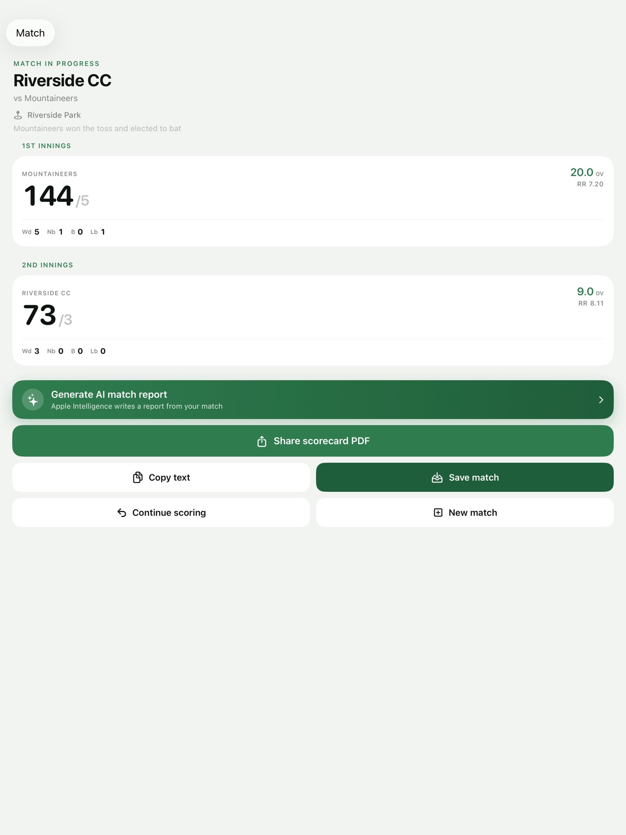 Screenshot 11 of Umpire Score