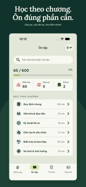 Ôn Thi Bằng Lái VN screenshot 2