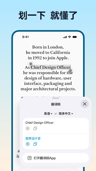 翻译鸥 - AI智能同传翻译、视频翻译、图片翻译工具 iPhone screenshot 8