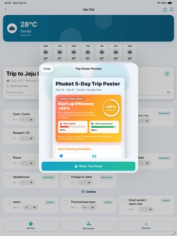 PackingMate: Packing List ipad screenshot 4