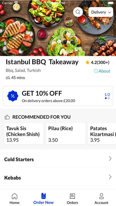 Istanbul BBQ  Takeaway Screenshot