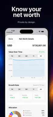 Bread Count: Net Worth Tracker screenshot 1