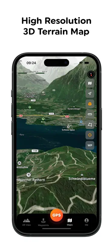 Maps Anywhere: 3D Terrain Map screenshot 5 of 5