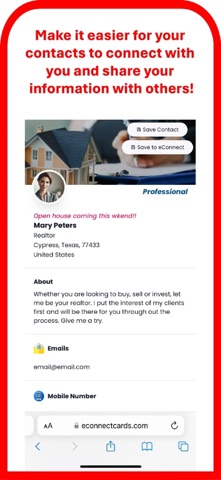 eConnect Cards Screenshot 1 of 6