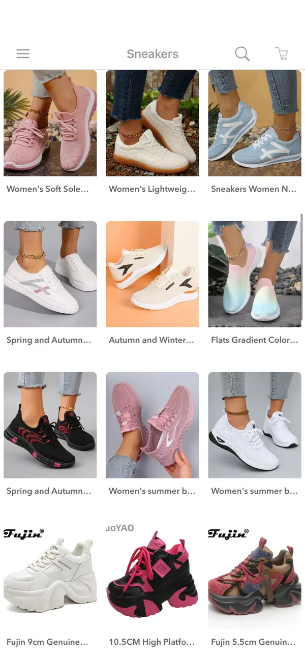 Screenshot #3 pour Baskets tendance pour femmes