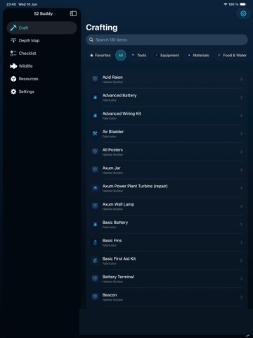 Subnautica 2 Buddy iPad screenshot