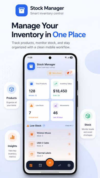 Stock Manager: Inventory iPhone screenshot