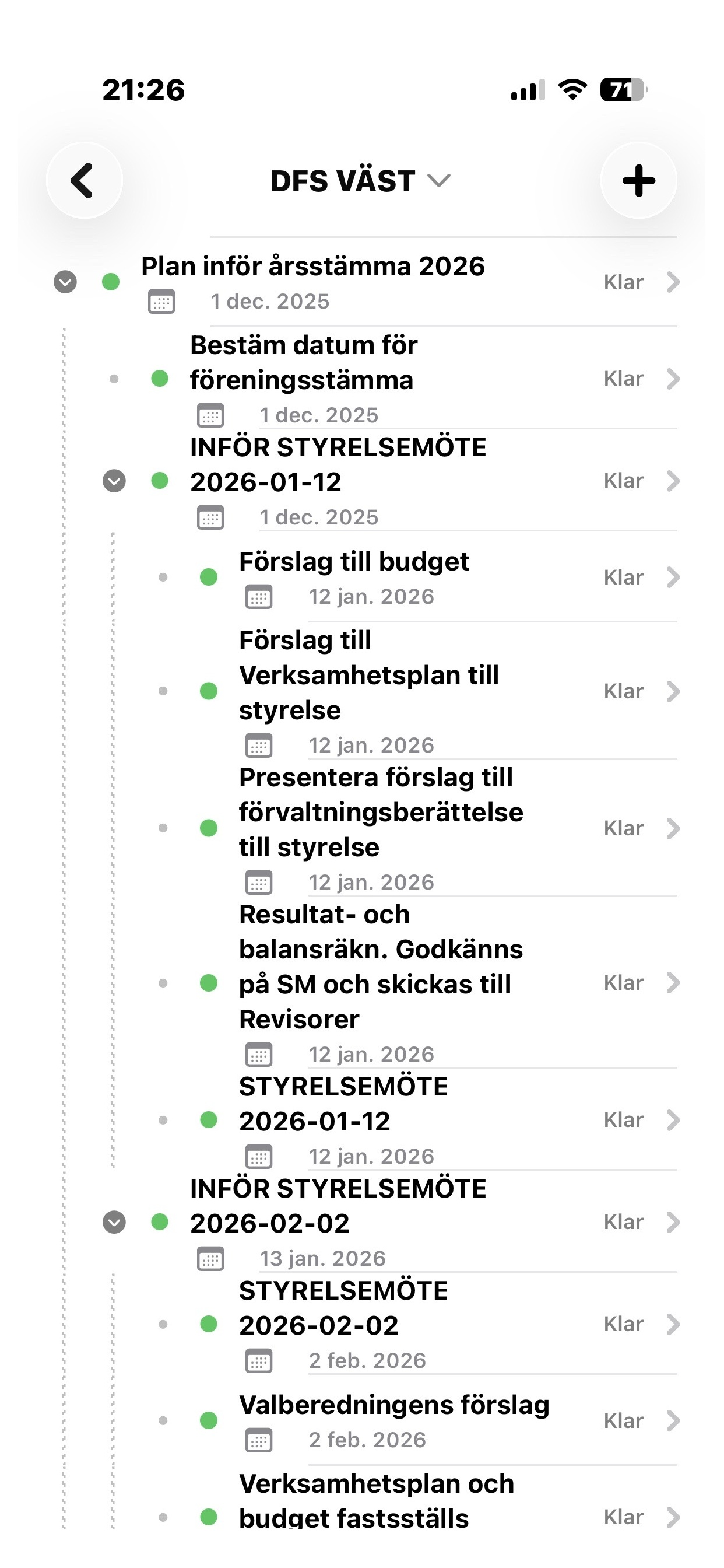 Styrelsewebben screenshot 3