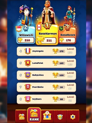Royal Matcher Puzzle iPad screenshot