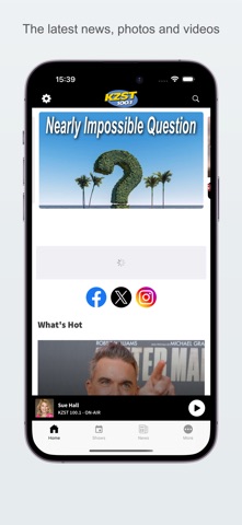 KZST 100.1 screenshot