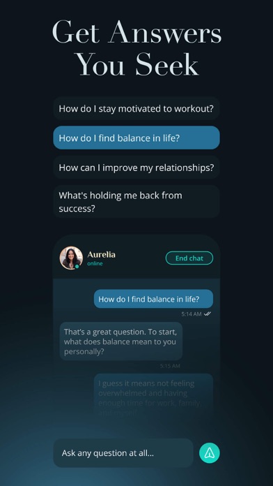 Atrix: Expert Chat & Advice Screenshot